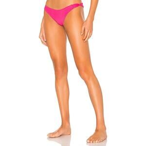 Lovers & Friends M Wrapped Up Swim Bikini Bottom Magenta